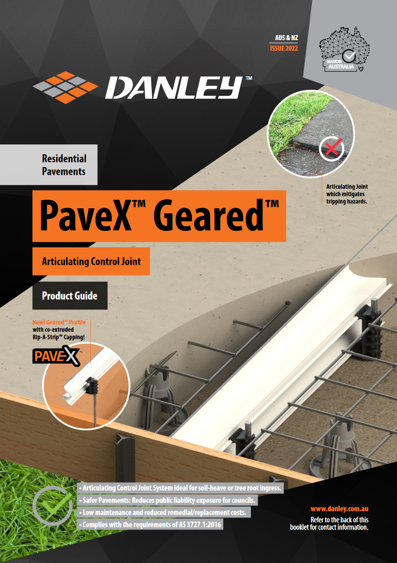 Danley PaveX™ Geared™ Product Guide ANZ