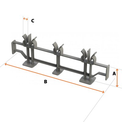 Trench Mesh Support Edge Beam Spacer 300mm